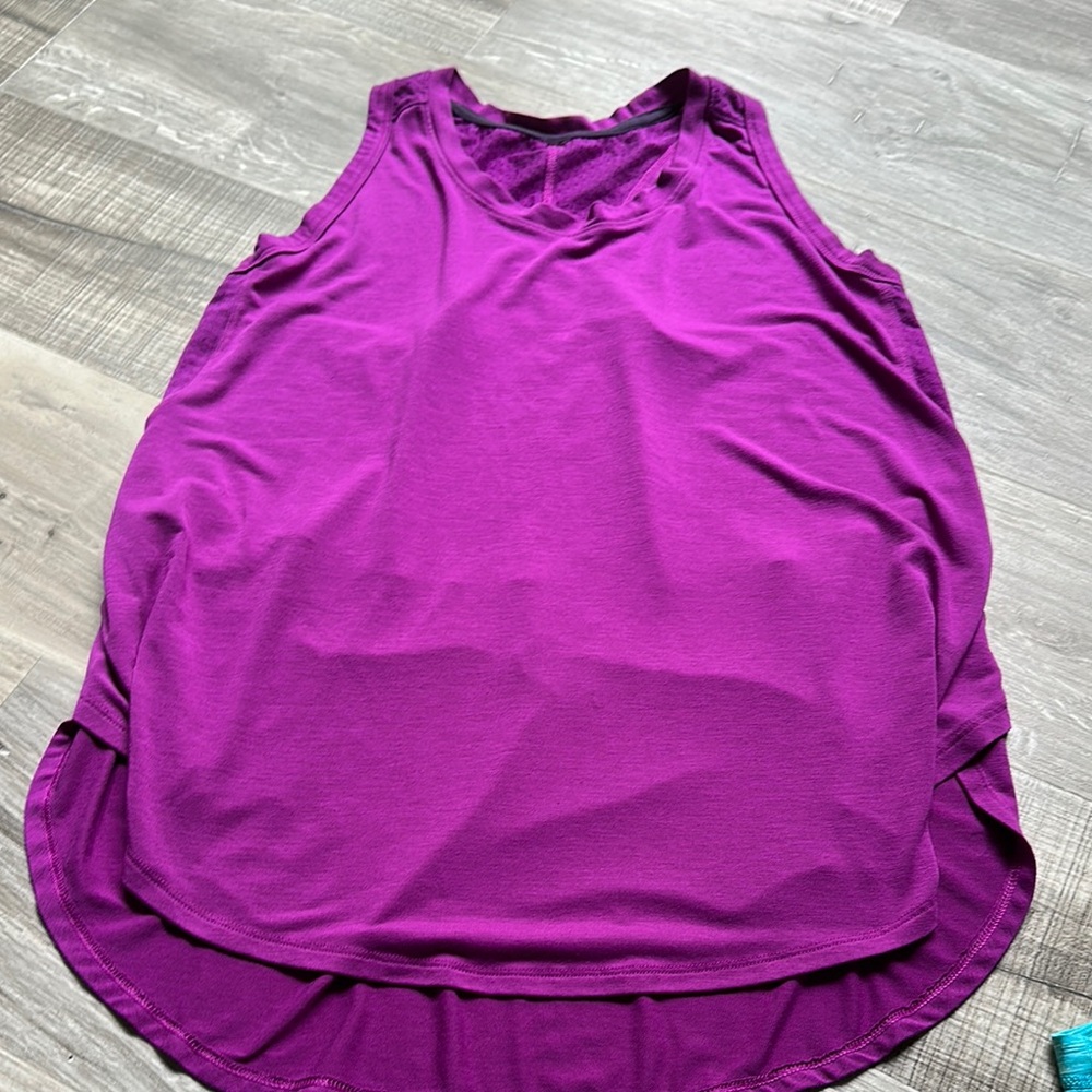 C9 by Champion Purple Asymmetrical Sleeveless Tank Top